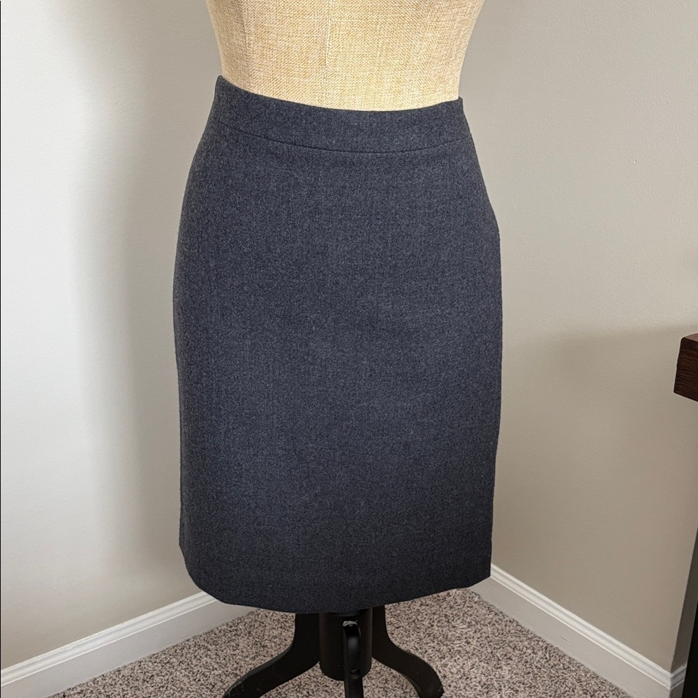 J. Crew Charcoal Pencil Skirt
